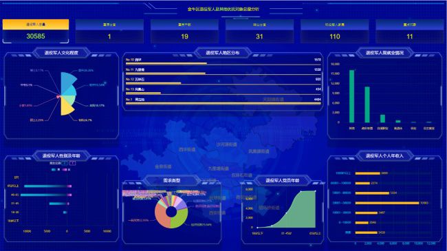 退役军人信息化建设 云魔方软件以数据处理服务为退役军人办实事