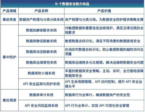 信安世纪DSEC数据安全治理产品系列 数据处理服务解析
